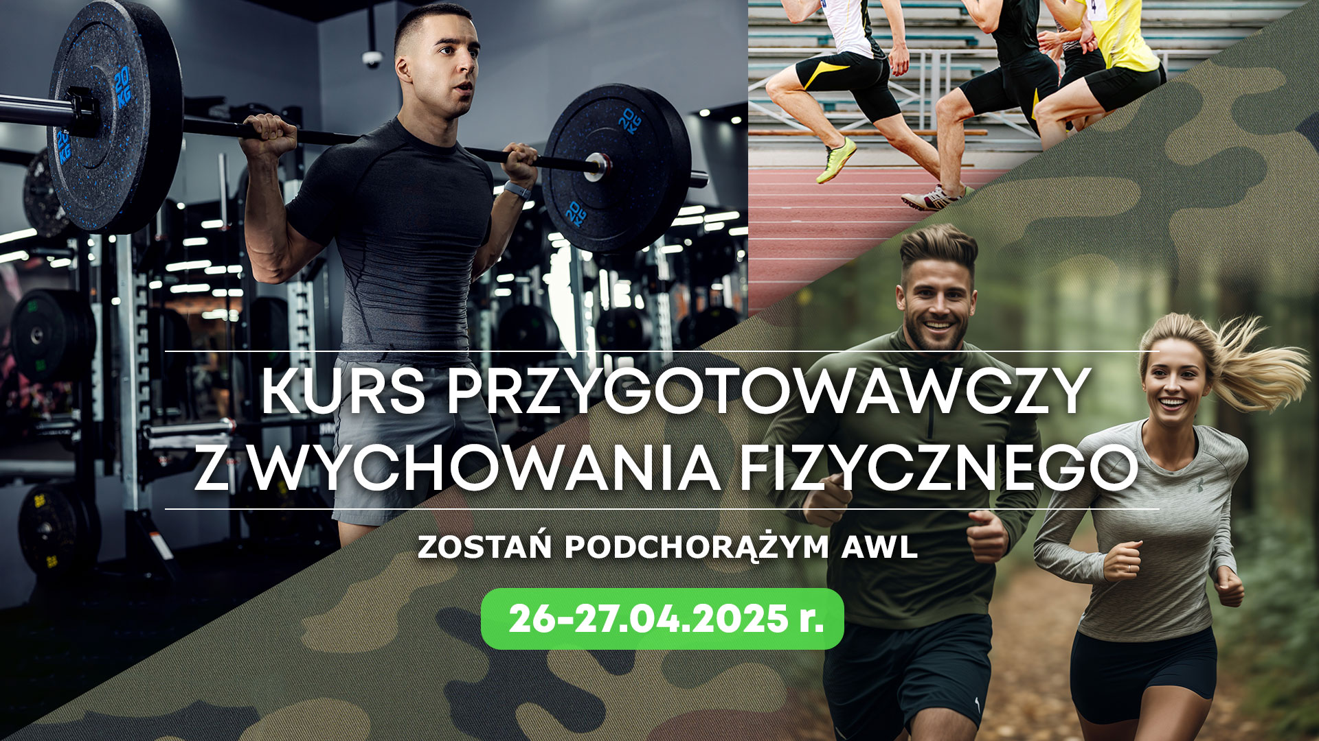 Kurs przygotowawczy z wychowania fizycznego - kwiecień 2025 - AWL