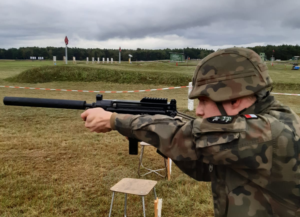 Cadets at the International Shooting Competition en