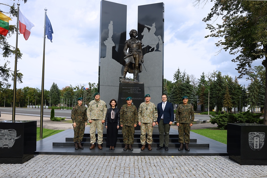 Visit of the delegation of the Gen. Jonas Zemaitis Lithuanian Military