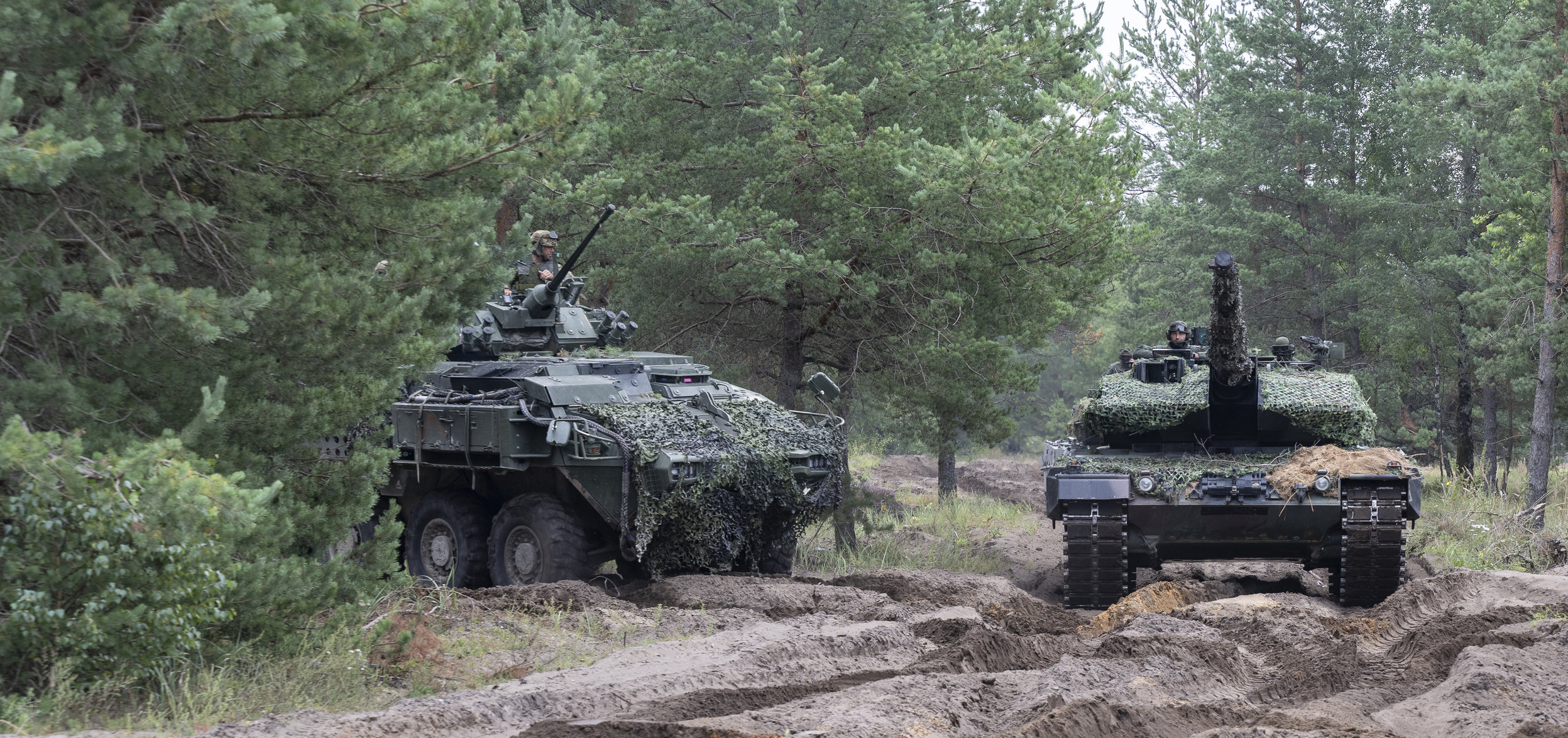 Czołgiści PKW Łotwa w ćwiczeniu „Oak Shield” - WOJSKO POLSKIE