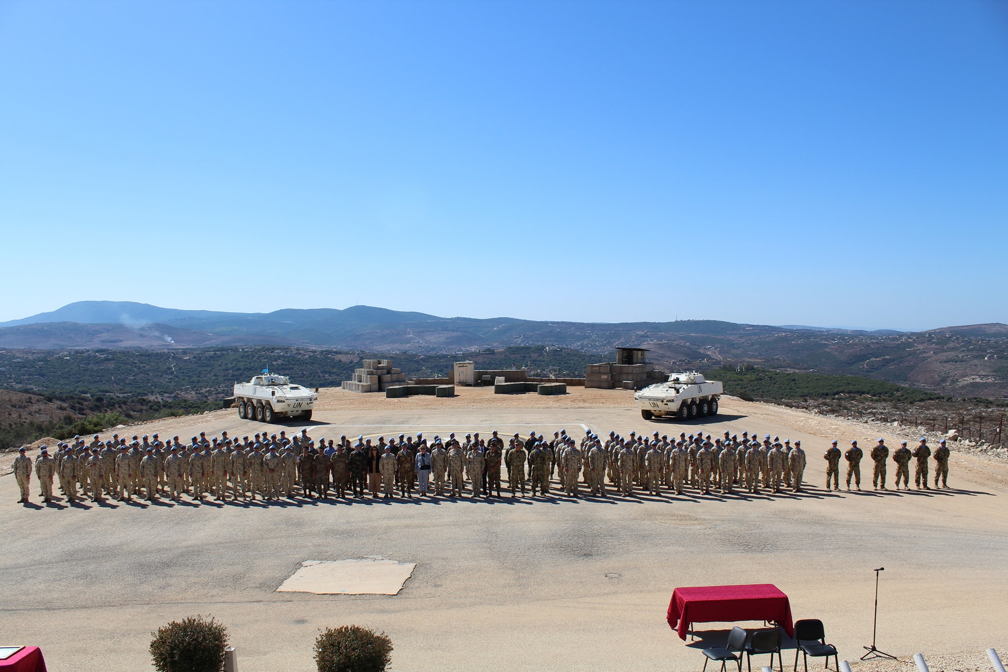 Uroczyste przekazanie obowiązków w PKW UNIFIL - WOJSKO POLSKIE