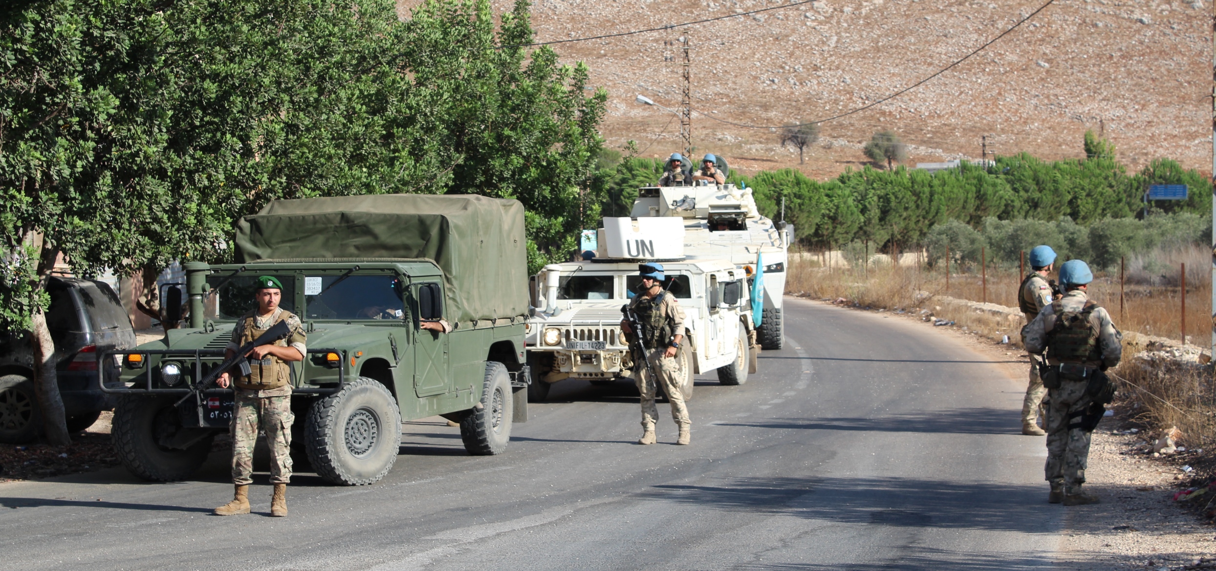 Patrole PKW UNIFIL - DORSZ